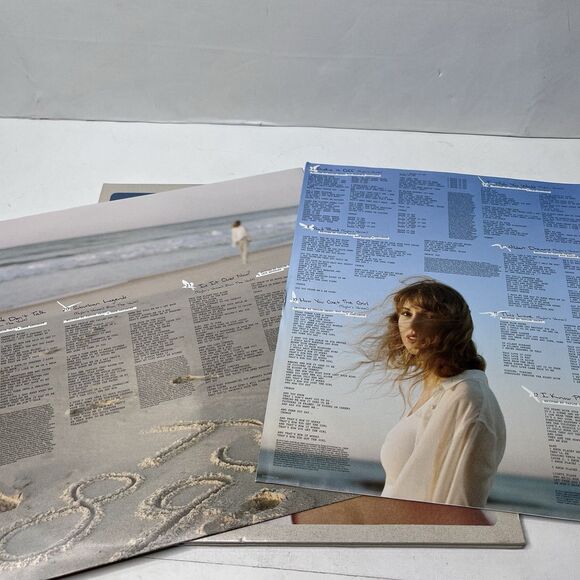 Lot of 2 Taylor Swift Purple And Blue Vinyl Records 1989 And Speak Now - Picture 11 of 13